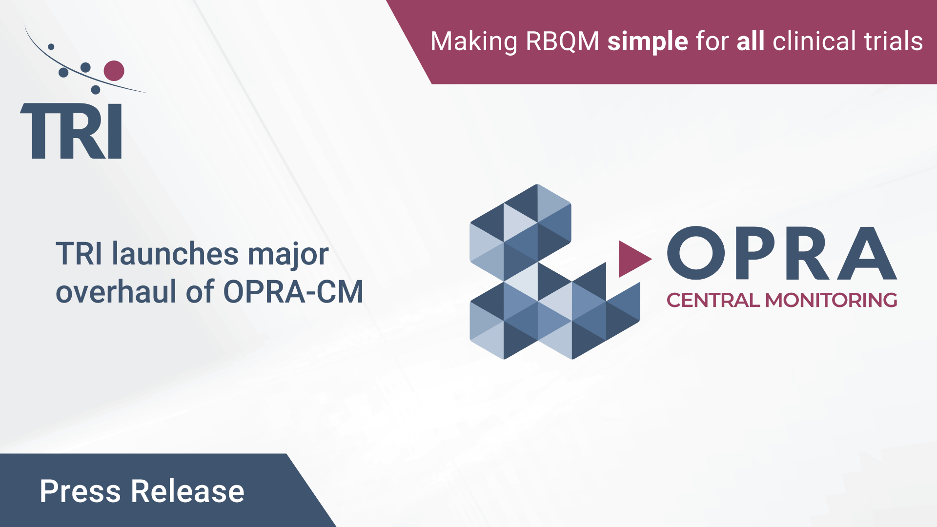 TRI launches major overhaul of OPRA-CM - TRI