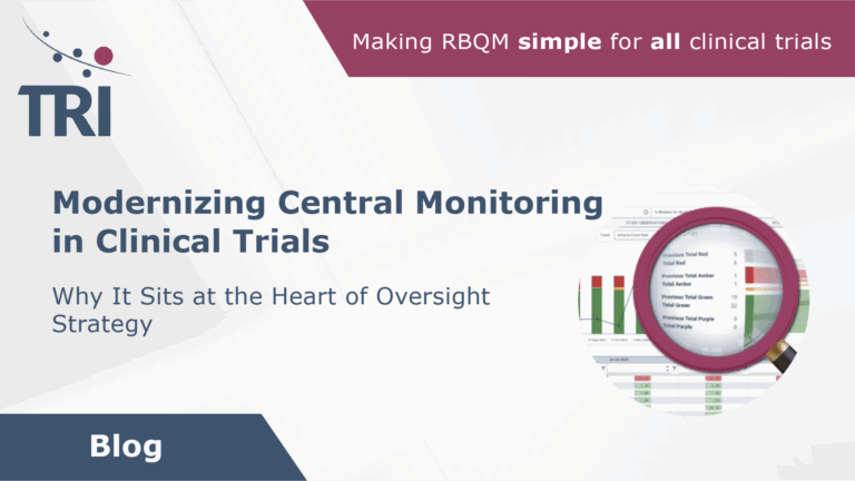 Modernizing Central Monitoring in Clinical Trials