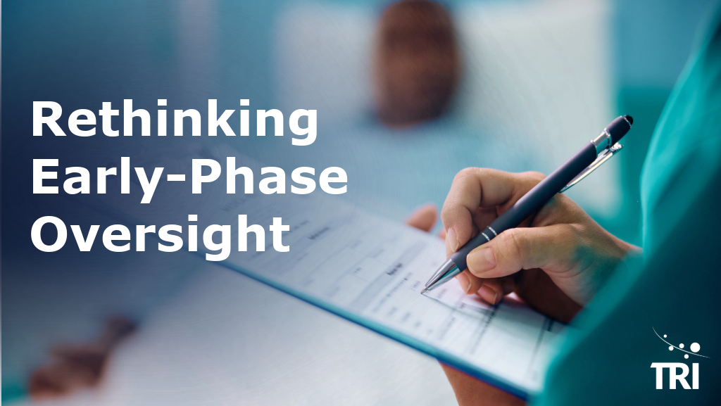 Rethinking Early‑Phase Oversight